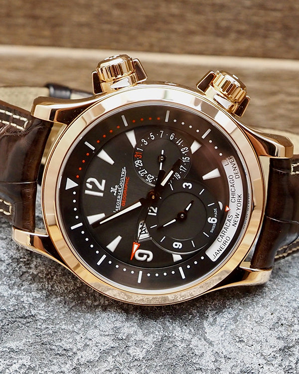2008 Jaeger-LeCoultre Master Compressor Geographic 41.5MM Grey Dial Le ...