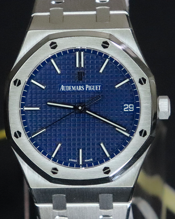 Audemars Piguet Royal Oak L.E. 41MM Blue Dial White Gold Bracelet (15503BC.OO.1220BC.01)