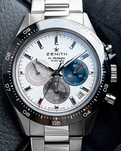 2022 Zenith Chronomaster Sport 41MM White Dial Steel Bracelet (03.3100.3600/69.M3100)