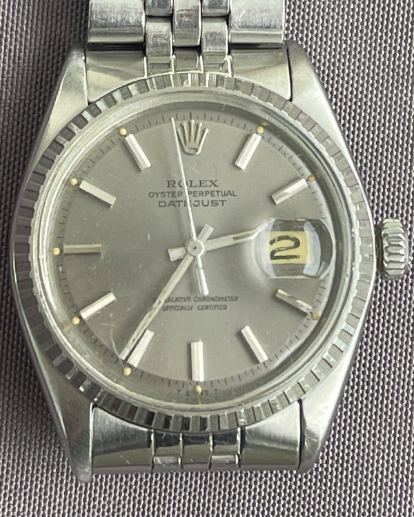 Rolex Datejust 36MM Silver Dial Steel Jubilee Bracelet (1601)