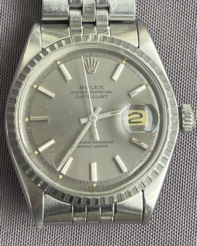 Rolex Datejust 36MM Silver Dial Steel Jubilee Bracelet (1601)