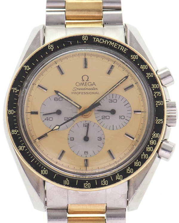 Omega Speedmaster Professional Moonwatch 42MM Gold Dial Two-Tone Bracelet (DD145.022)