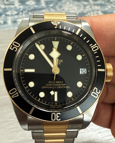 2024 Tudor Black Bay S&G 41MM Black Dial Two-Tone Bracelet (79733N)