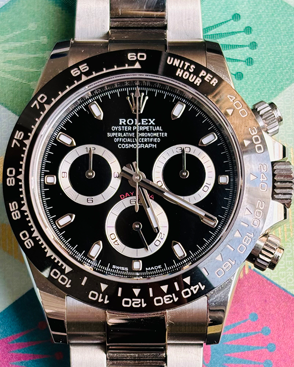 Rolex Cosmograph Daytona 40MM Black Dial Oyster Bracelet (116500LN)