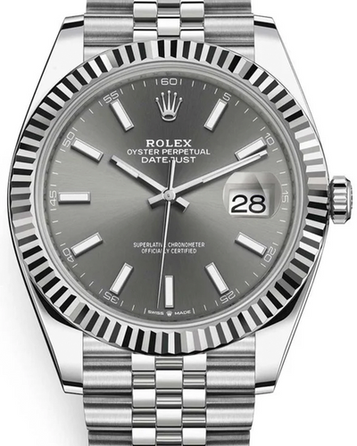 2022 Rolex Datejust 41MM Slate Dial Jubilee Bracelet (126334)