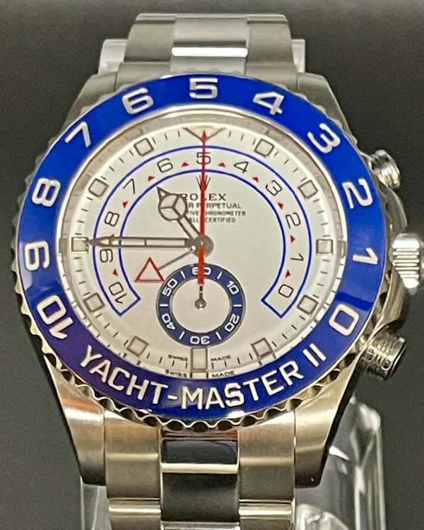 2019 Rolex Yacht-Master II Oystersteel White Dial (116680)