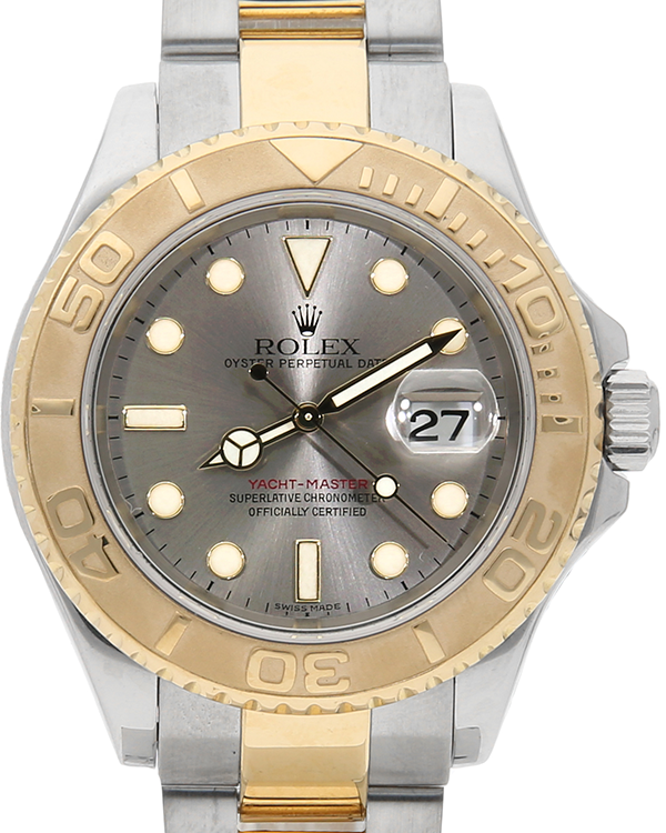 Rolex Yacht-Master 40MM Slate Dial Two-Tone Oyster Bracelet (16623)