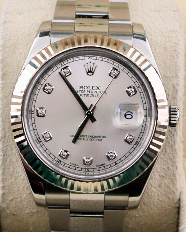 Rolex Datejust II 41MM Silver Dial Steel Bracelet (116334)