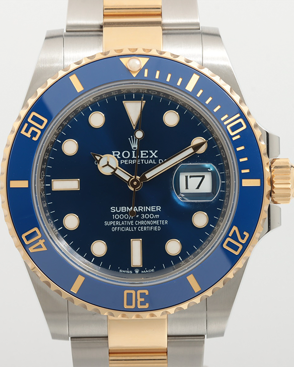 2024 Rolex Submariner Date "Bluesy" 41MM Blue Dial Two-Tone Bracelet (126613LB)