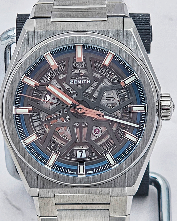 2019 Zenith Defy Classic 41MM Skeleton Dial Titanium Bracelet (95.9000.670/78.M9000)