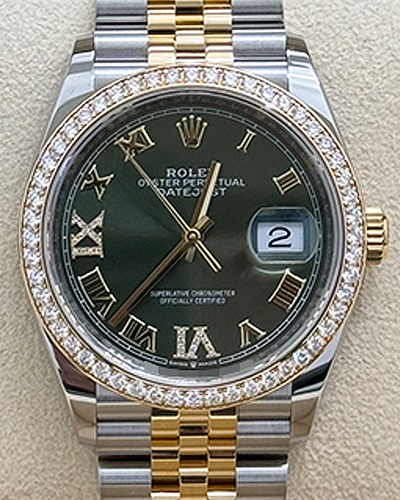 2024 Rolex Datejust 36MM Rhodium Dial Two-Tone Jubilee Bracelet (126283RBR)