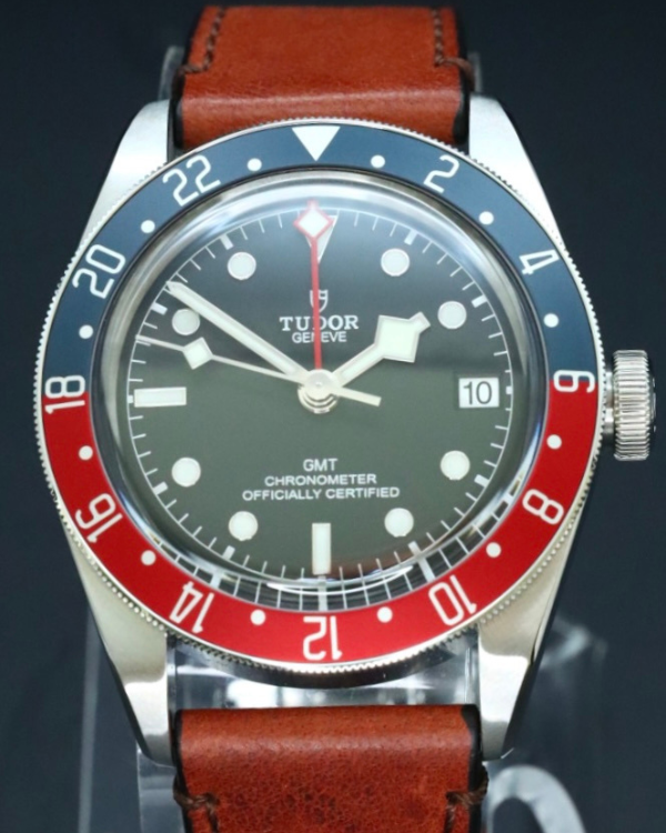 No Reserve - 2023 Tudor Black Bay GMT "Pepsi" 41MM Strap Steel Black Dial (79830RB)