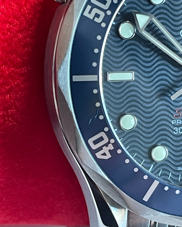 Omega Seamaster 300M Quartz 41MM Steel Blue Dial (2221.80.00) – Grailzee