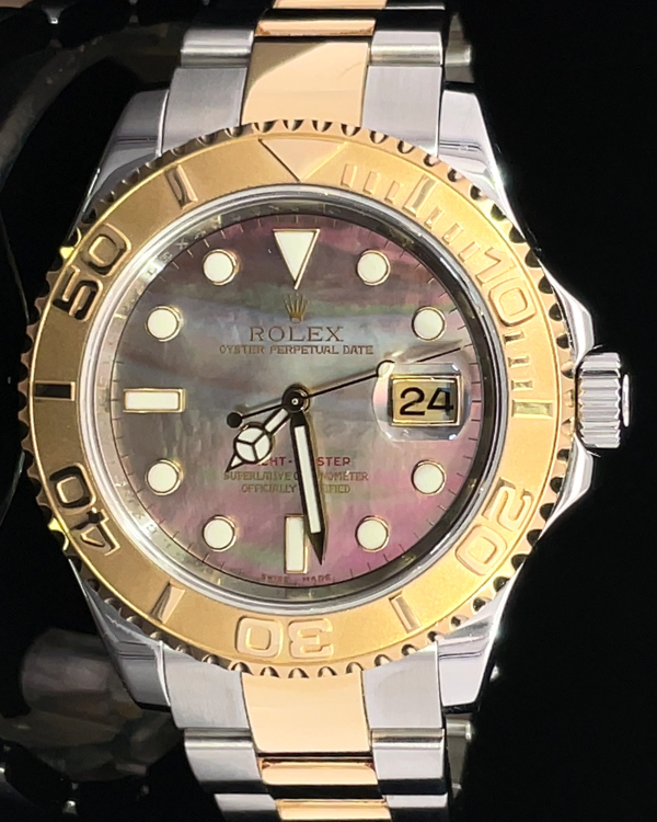 2009 Rolex Yacht-Master 40MM Mother Of Pearl Dial Two-Tone Bracelet (16623)