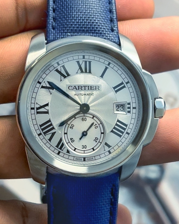 Cartier Calibre De Cartier Steel Silver Dial (WSCA0003)
