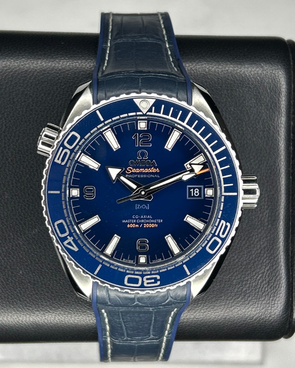 Omega Seamaster Planet Ocean 600 M Steel Blue Dial (215.33.44.21.03.001)