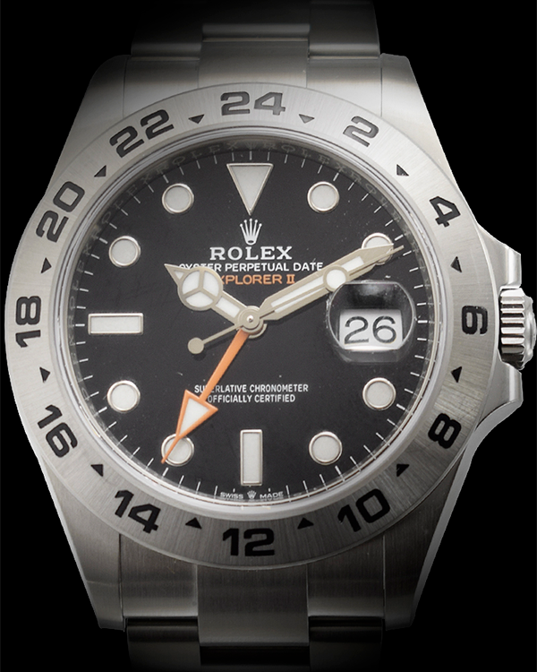 Rolex Explorer II 42MM Black Dial Oyster Bracelet (226570)