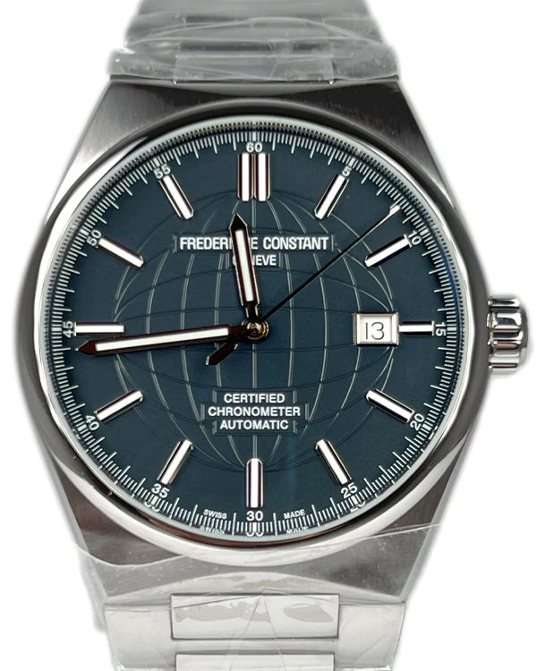 2024 Frederique Constant Highlife 41MM Blue Dial Steel Bracelet (FC-303BL4NH6B)