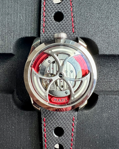 2023 MB&F M.A.D. 1 Edition Red Steel Skeleton Dial (M.A.D. 1)