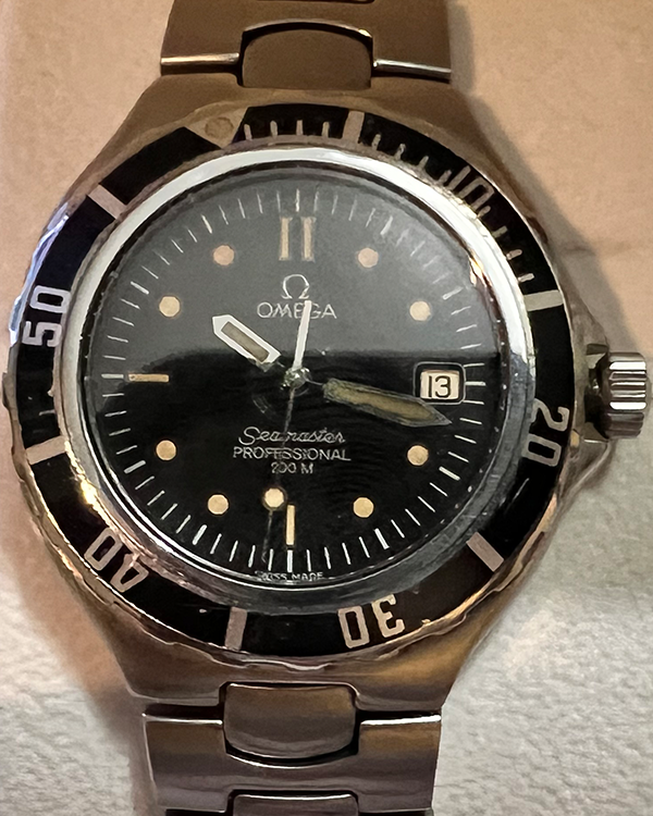 Omega Seamaster Pre-Bond Steel Black Dial (396.1062)