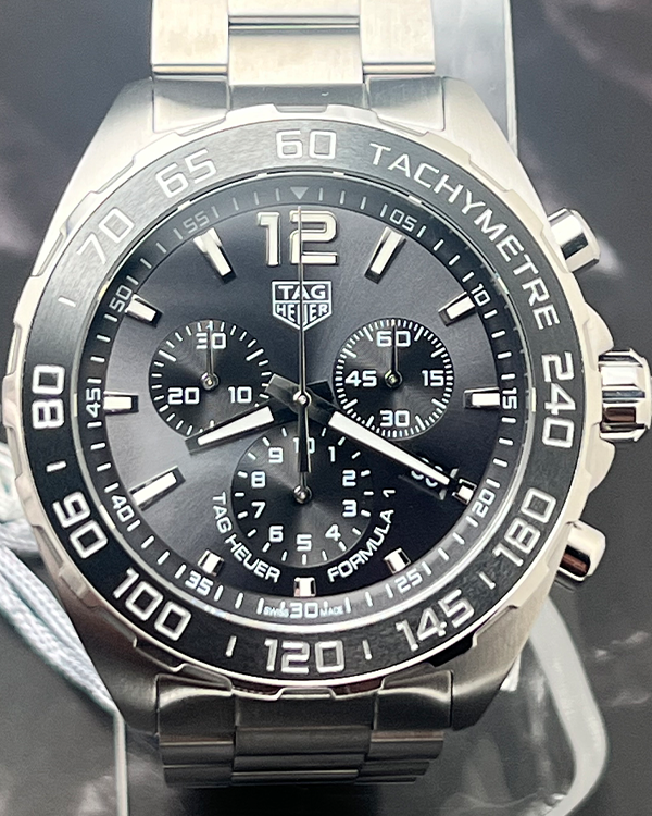 No Reserve - TAG Heuer Formula 1 Quartz Steel Grey Dial (CAZ1011.BA0842)