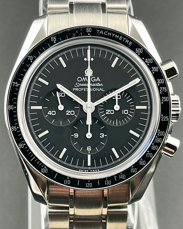 2019 Omega Speedmaster Professional Moonwatch 42MM Black Dial Steel Bracelet (311.30.42.30.01.006)