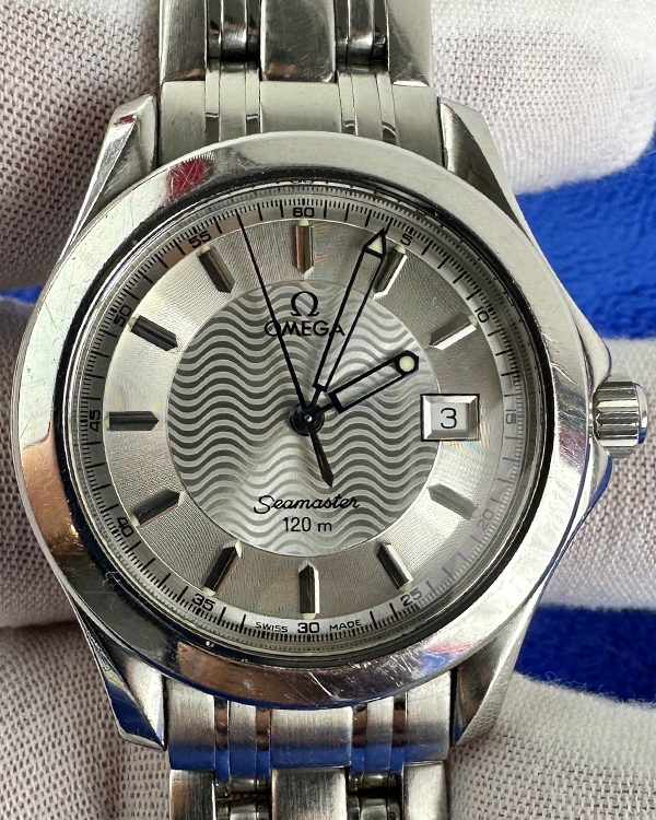 No Reserve - 1998 Omega Seamaster 120M 36.25MM Silver Dial No Reserve - 1998 Omega Seamaster 120M 36.25MM Silver Dial