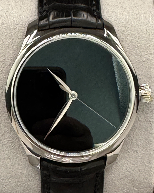 2024 H. Moser & Cie Endeavour Center Seconds Automatic 40MM Black Dial Leather Strap (1200-1239)