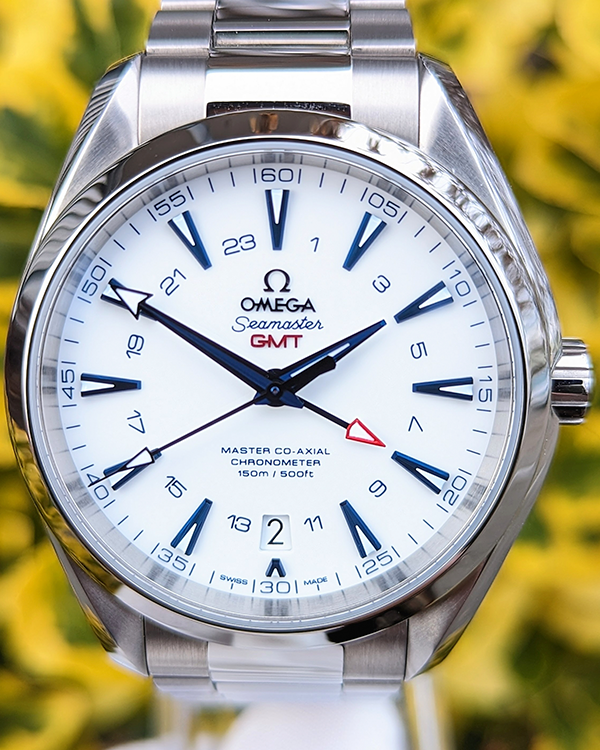 2021 Omega Seamaster Aqua Terra Good Planet 43MM Co-Axial White Dial Titanium Bracelet (231.90.43.22.04.001)