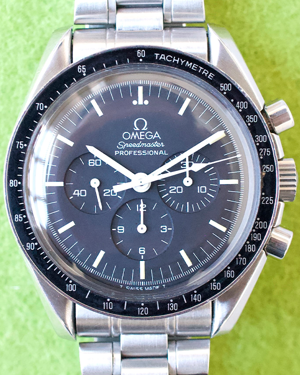 1992 Omega Speedmaster Professional Moonwatch 42MM Black Dial Steel Bracelet (145.022)