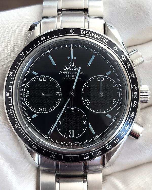 2016 Omega Speedmaster Racing 40MM Black DIal Steel Bracelet (326.30.40.50.01.001)