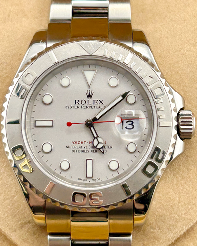 Rolex Yacht-Master 40MM Silver Dial Oyster Bracelet (16622)