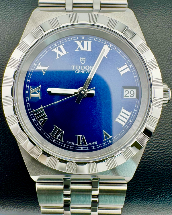 No Reserve - 2024 Tudor Royal 34MM Blue Dial Steel Bracelet (28400)