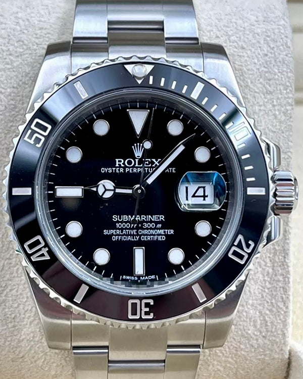 2010 (G Serial) Rolex Submariner Date 40MM Black Dial Oyster Bracelet (116610)