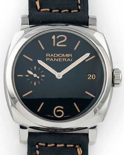 Panerai Radiomir 47MM Black Dial Leather Strap (PAM00514)