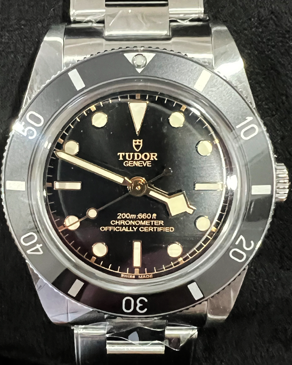 2024 Tudor Black Bay 54 37MM Black Dial Steel Bracelet (79000N)