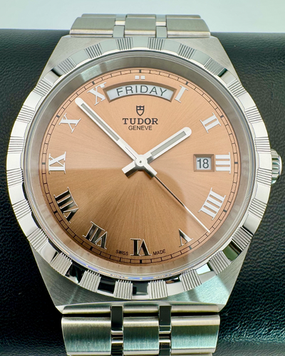 No Reserve - 2024 Tudor Royal 41MM Pink Dial Steel Bracelet (28600)