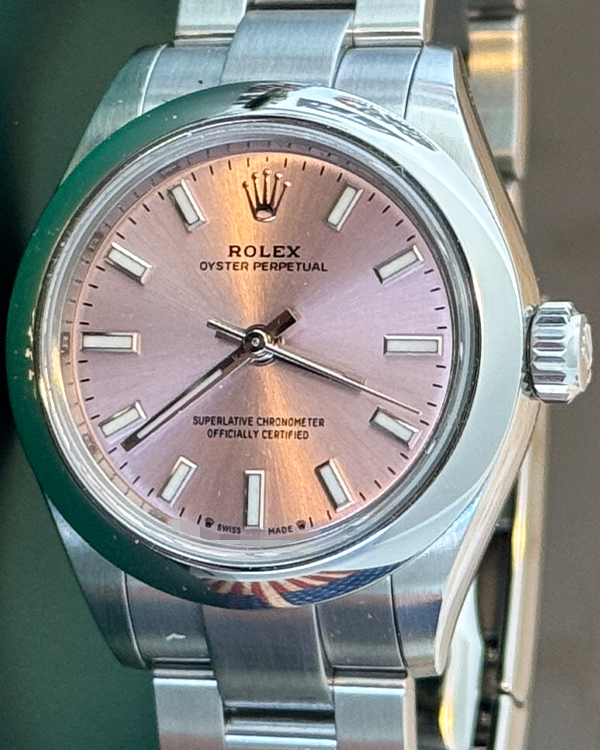 2023 Rolex Oyster Perpetual 28MM Pink Dial Oyster Bracelet (276200)