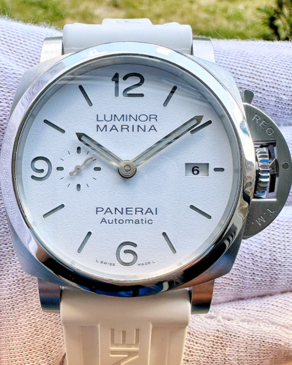 2020 Panerai Luminor Marina Steel White Dial (PAM01314)