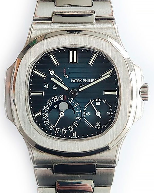 2014 Patek Philippe Nautilus 40MM Blue Dial Steel Bracelet (5712/1A-001)