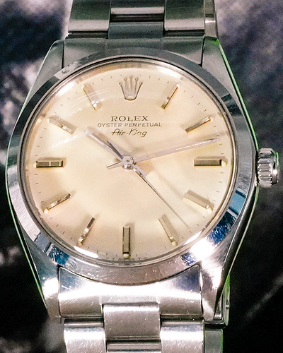 Rolex Air-King 34MM Silver Dial Oyster Bracelet (5500)