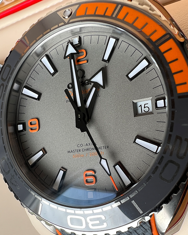 2020 Omega Seamaster Planet Ocean Co-Axial Titanium Grey Dial (215.92.44.21.99.001)