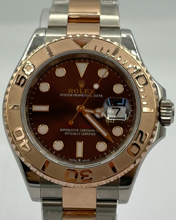 2022 Rolex Yacht-Master 40MM Chocolate Dial Two-Tone Bracelet (126621)