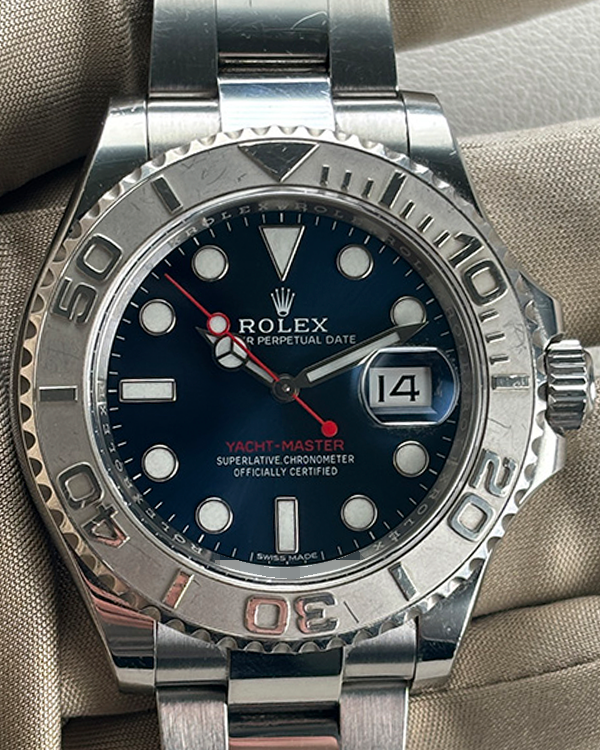 Rolex Yacht-Master 40MM Blue Dial Steel Bracelet (116622)