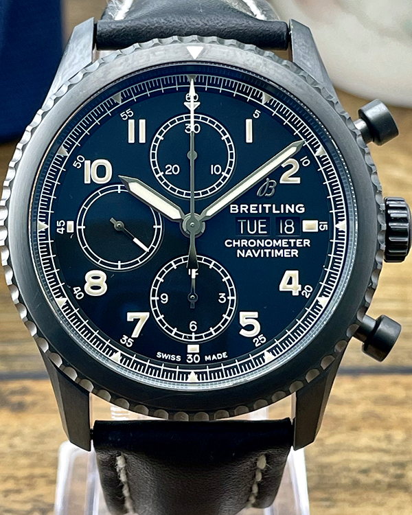 Breitling Navitimer 8 Chronograph 43mm Black Steel (M13314101B1X1)