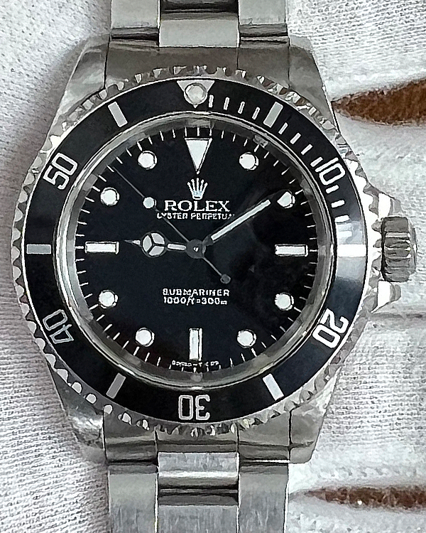 1994 Rolex Submariner No-Date 40MM Black Dial Oyster Bracelet (14060)