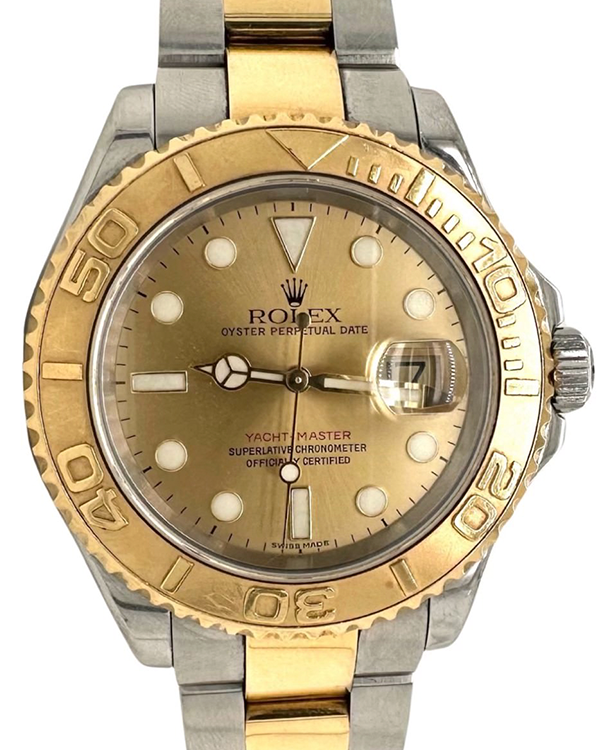 Rolex Yacht-Master 40MM Champagne Dial Two-Tone Bracelet (16623)