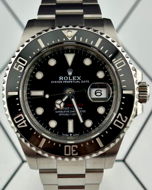 Rolex Sea-Dweller 43MM Black Dial Oyster Bracelet (126600)