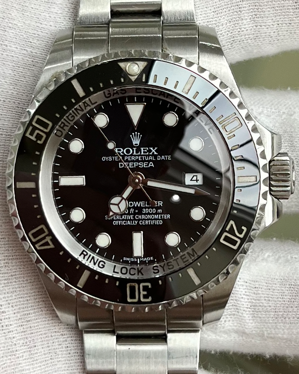 2016 Rolex Sea-Dweller Deepsea 44MM Black Dial Steel Bracelet (116660)