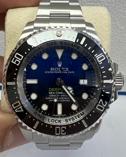 2017 Rolex Sea-Dweller Deepsea "James Cameron" 44MM Blue Dial Oyster Bracelet (116660)